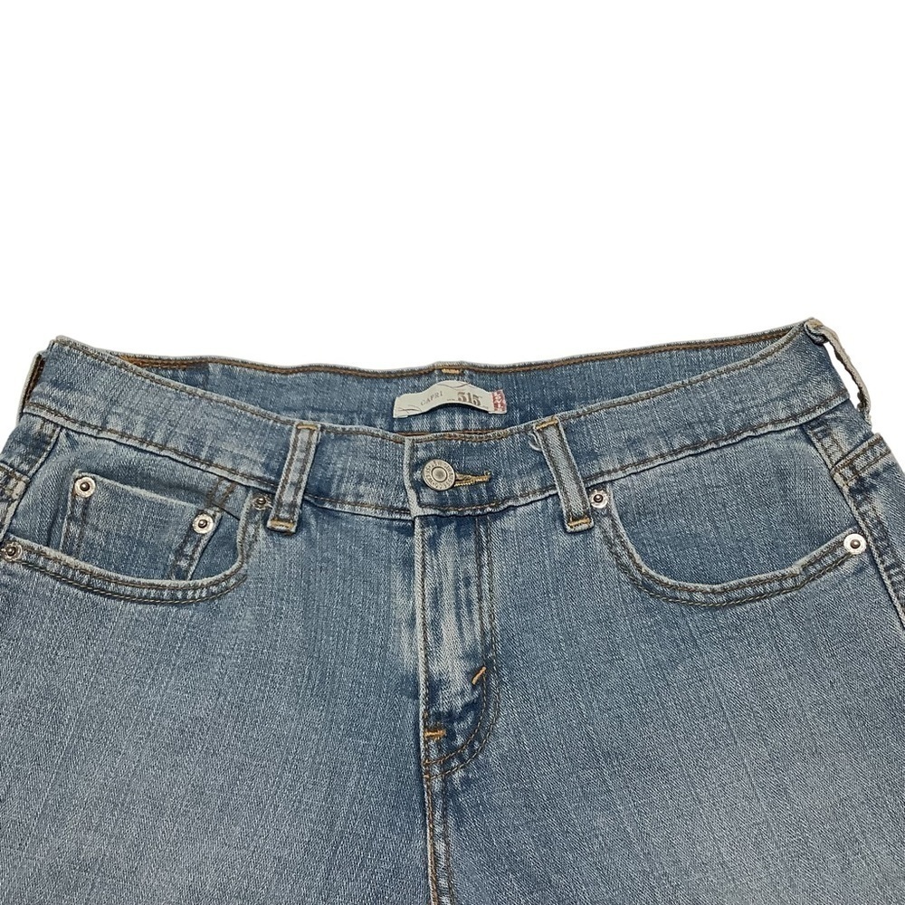 LEVIS 515‎ Cuffed Capris -  Size 6 - Picture 5 of 15